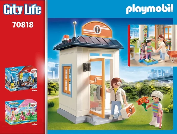 Playmobil 70818 Starter Pack Pediatrician - 3