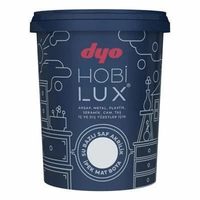 DYO HOBİLUX HOBİ BOYASI 0020 SİYAH 0,4 LT