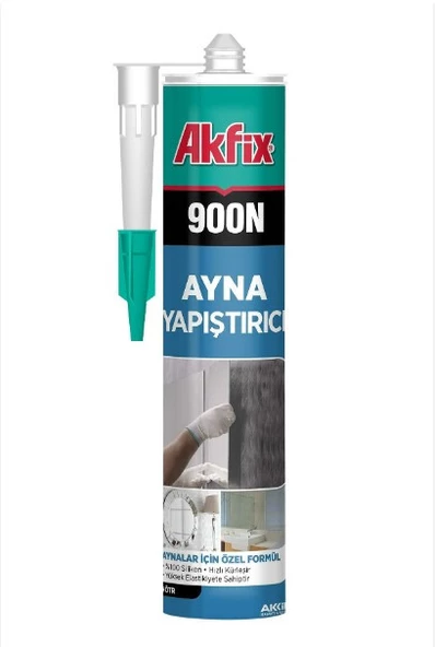 AKFİX AYNA SİLİKONU ŞEFFAF 280 ML