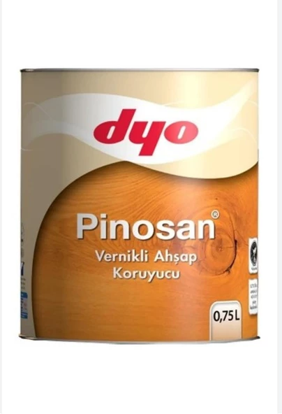 DYO PİNOSAN VERNİKLİ AHŞAP KORUYUCU AÇIK MEŞE 0,75L 8407