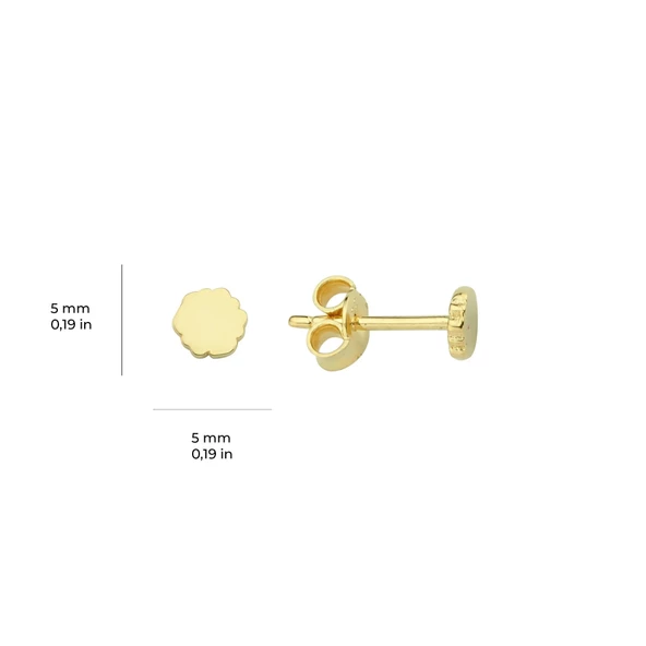 14 Ayar Minik Altın Küpe 0,57 gr - 2