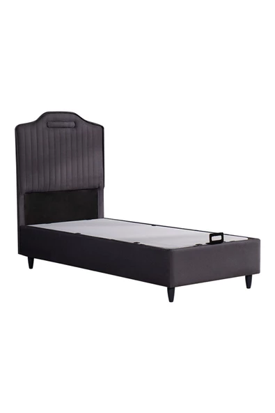 Kilim Mobilya Royal Lux Sandıklı Baza Antrasit (BAŞLIK VE YATAK DAHİL DEĞİLDİR) 90X190 - 5