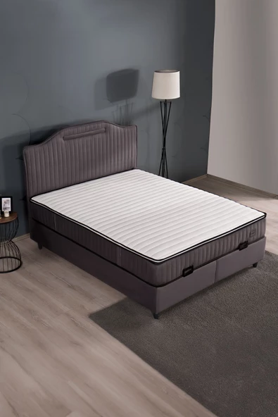 Kilim Mobilya Royal Lux Sandıklı Baza Antrasit (BAŞLIK VE YATAK DAHİL DEĞİLDİR) 160X200