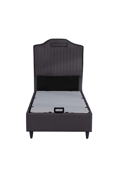 Kilim Mobilya Royal Lux Sandıklı Baza Antrasit (BAŞLIK VE YATAK DAHİL DEĞİLDİR) 90X190 - 3