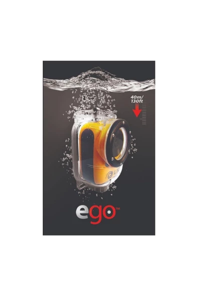 Ego Liquid İmage Aksiyon Kamerası için Su Altı Koruma Aparatı - 3