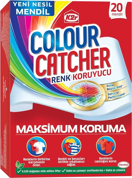 K2r Colour Catcher Renk Koruyucu 20 Mendil