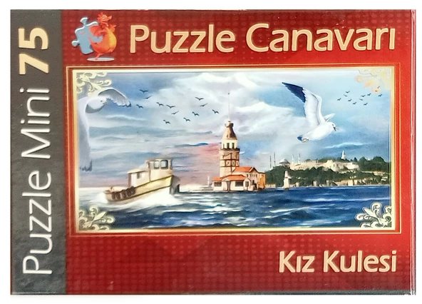 Kız Kulesi 75 Parça Mini Puzzle  Minyatür Puzzle Serisi