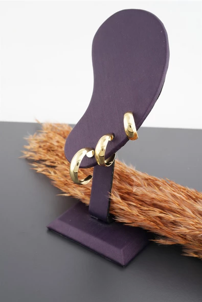 Kadın Basic 3 Boy 3'lü küpe Seti ürün görseli