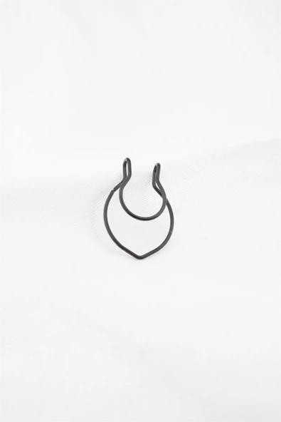 Kadın Sıkıştırmalı Çelik Kıkırdak Küpe