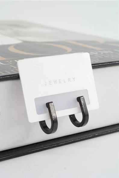 Kadın 316 L Paslanmaz Çelik 1.5 cm Geometrik Küpe ürün görseli