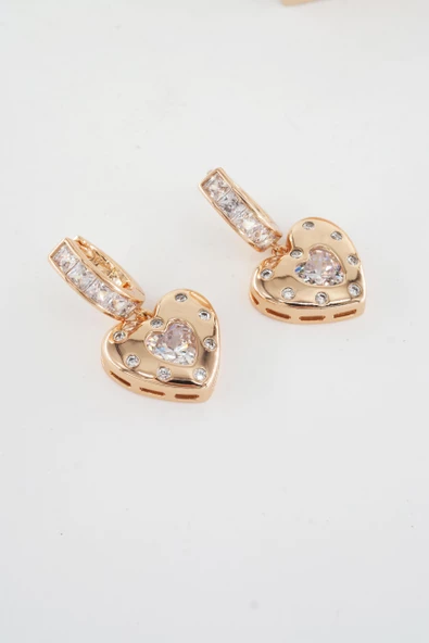 Kadın Vip Seri  Xuping Rose Gold  Küpe Seti ürün görseli