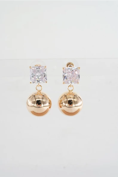 Kadın Vip Seri Baget Zirkon Taşlı  Küpe Seti ürün görseli