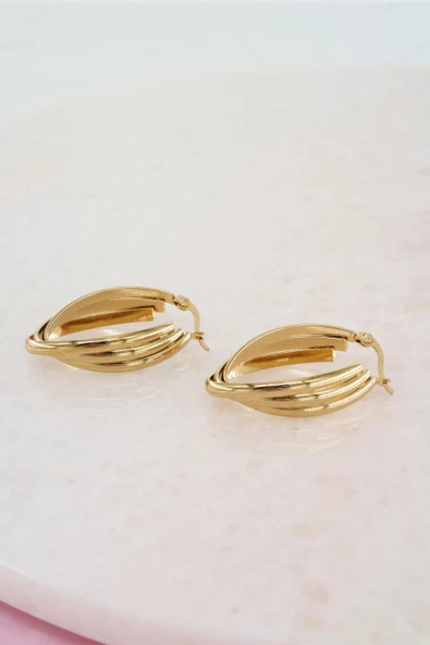 Kadın Vip Seri 316 L Paslanmaz Çelik Küpe ürün görseli