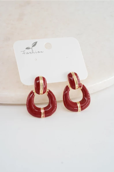 Kadın Vip Seri Sallantılı Mineli Küpe Seti ürün görseli