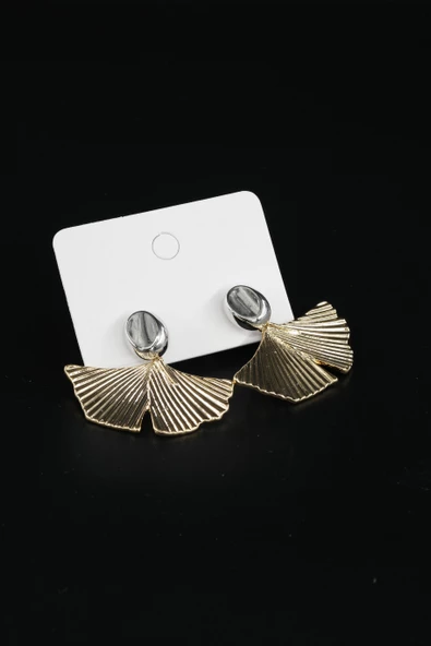 Kadın Vip Seri Özel Tasarım Marka Küpe Seti - Resim 2