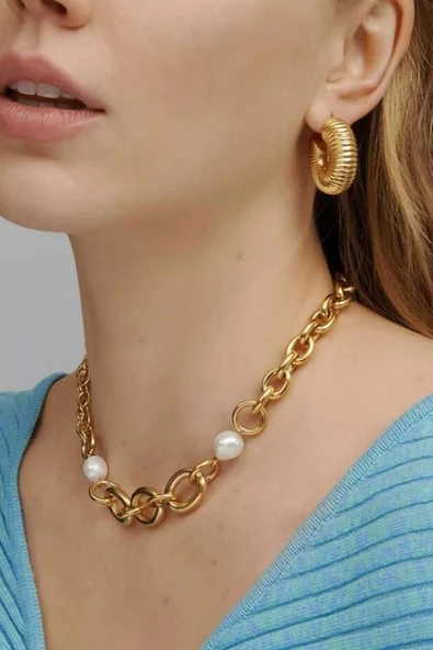 Kadın Vip Seri Özel Tasarım Marka Küpe Seti