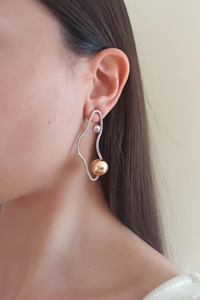 Kadın Vip Seri Özel Tasarım Küpe - 2