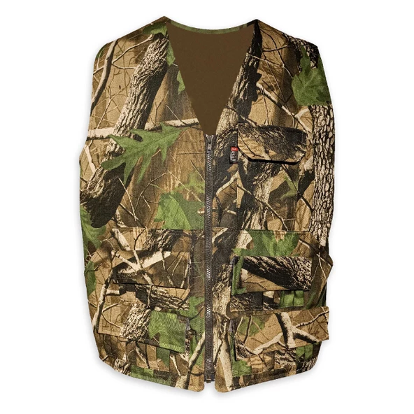 Savex Yeşil Ağaç Desen 28 Fişeklikli Avcı Yeleği (27750) - 2
