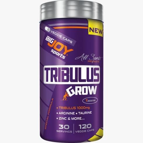 Bigjoy Sports Tribulus GRW 120 Bitkisel Kapsül
