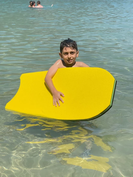 Body Board 100x50cm 40mm Mavi-Sarı - 4