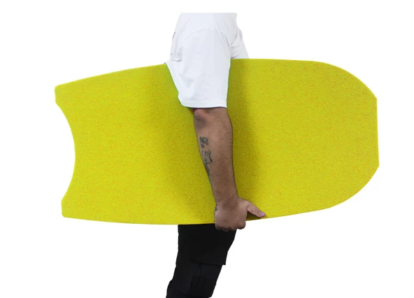 Body Board 100x50cm 40mm Sarı-Yeşil - 3