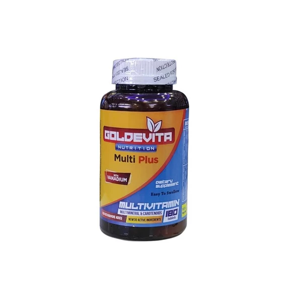 GoldeVita MultiPlus Multivitamin 180 Tablet