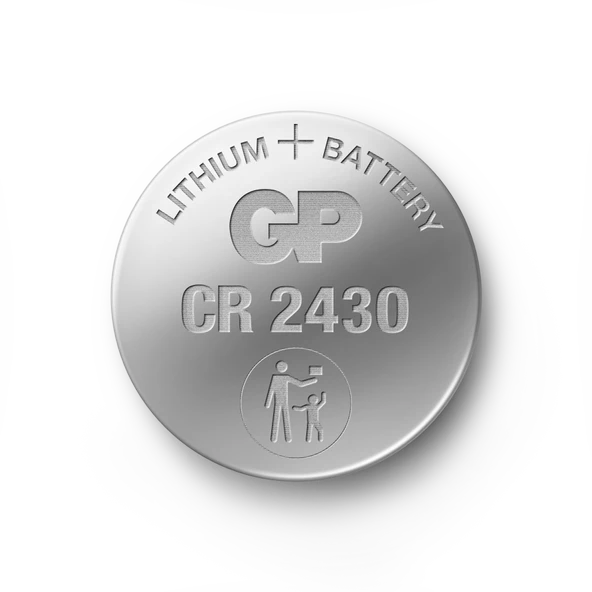 GP CR2430-U1 3V Lityum Düğme Pil Tekli Paket - 2