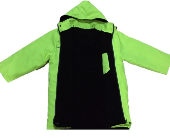 ESER - Polarlı Denizci Kabanı - Reflektörlü - Sarı - Resim 3