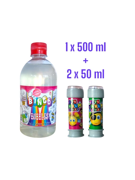 2 Adet BumBum 50ml Köpük+ 1 Adet Baloncuk 500ml Likiti