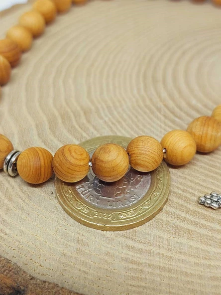 Sandal Ağacı 33lük Tesbih 8mm (51384) - Resim 3