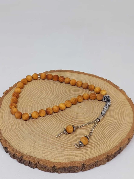 Sandal Ağacı 33lük Tesbih 8mm (51384) - Resim 4