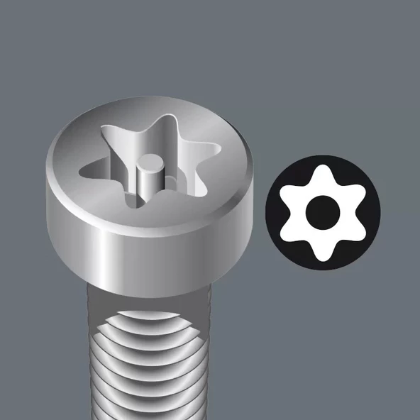 Wera 867/1 Z Torx BO 27x25mm Bits 05066520001 - 2