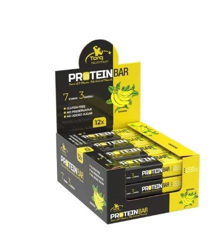Torq Nutrition Protein Bar Muz 50 gr - 12 Adet