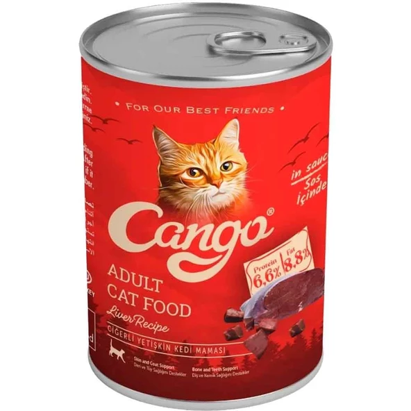 Cango Ciğerli Kedi Konservesi 415 Gr