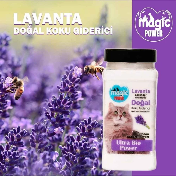 Magic Power Kedi Kumu Koku Giderici Lavanta 175 Gr - 2