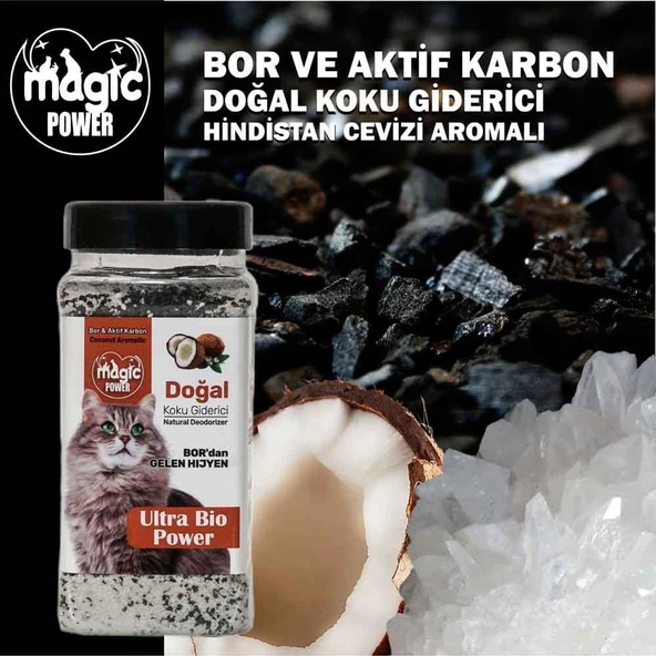 Magic Power Kedi Kumu Koku Giderici Bor Hindistan Cevizi 175 Gr - Resim 2