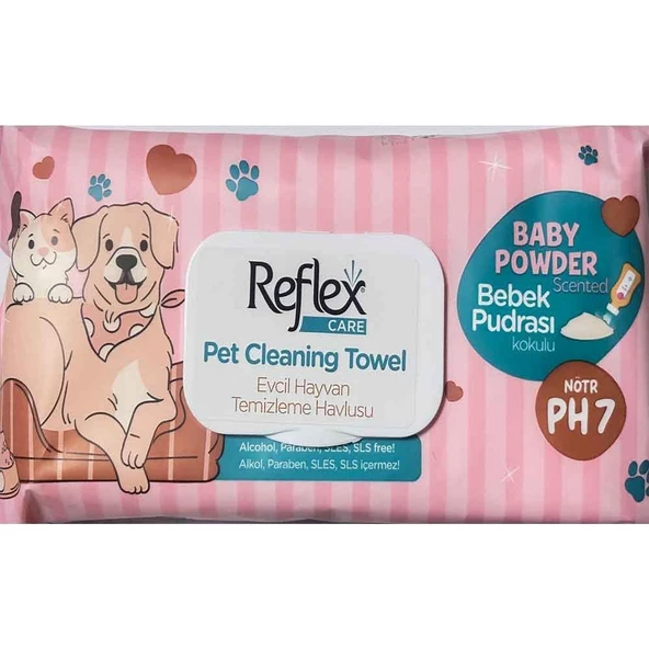 Reflex Temizleme Mendili 50'li Paket