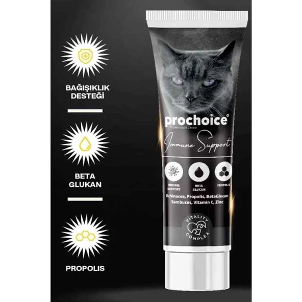 Prochoice Immune C Kedi Bağışıklık Güçlendirici Malt Paste 100 Ml