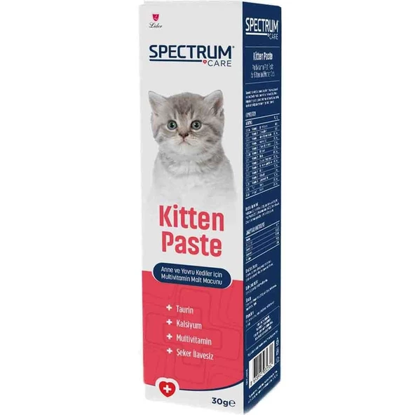 Spectrum Anne ve Yavru Kediler için Multivitamin Malt Macunu 30 Gr