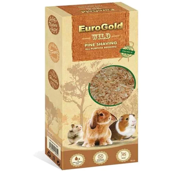 Eurogold Kemirgenler İçin Talaş 15 Lt