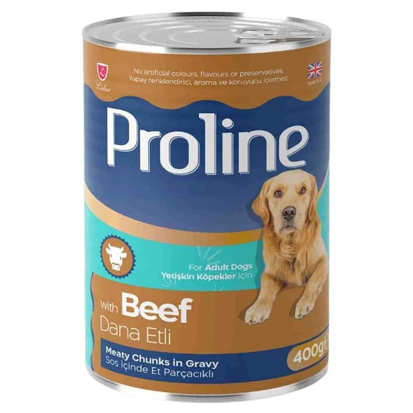Pro Line Dana Etli Yetişkin Köpek Konservesi 400 Gr