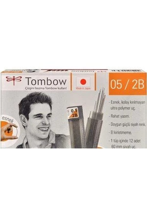 Tombow W Uç 0.9 2b 12 li Paket Orjinal