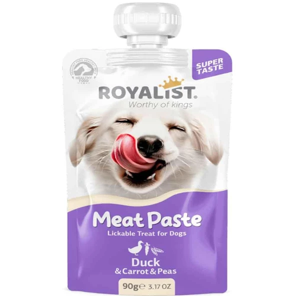 Royalist Köpek Ödülü Meat Paste Ördekli Havuçlu 90 Gr