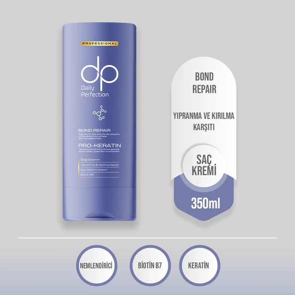DP DAİLY PERFECTİON,Bond Repair Saç Bakım Kremi 350 ml - 2