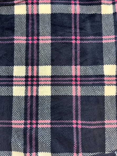 Kadın Kadife Yumuşak Bilek Manşetli/Lastikli Cepli Pijama Jogger Eşofman Tek Alt - 9