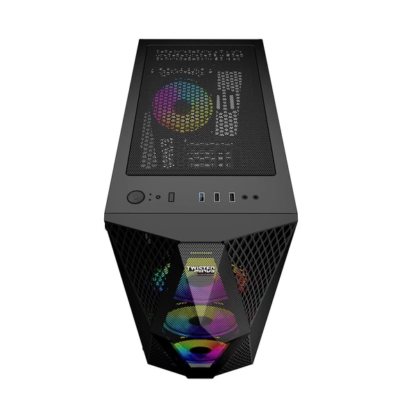 TWISTED MINDS COOL-2 INTEL i5 12400F 32GB DDR4 512GB SSD 8GB RTX4060Tİ FREEDOS GAMING PC - 4