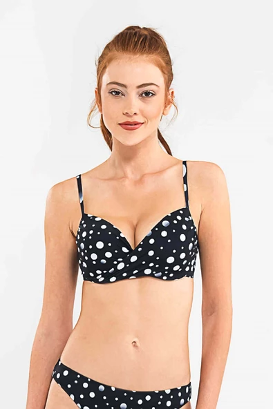 Blackspade Bikini Üst Çıkarılabilir Destekli Balenli Push Up - Resim 5