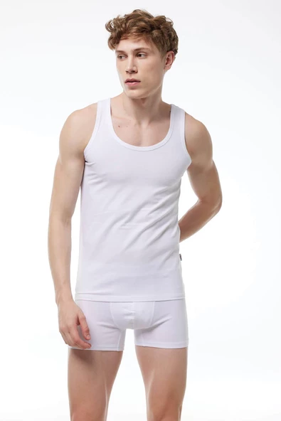 Malabadi 008 Erkek Lycralı Modal Atlet - Resim 8