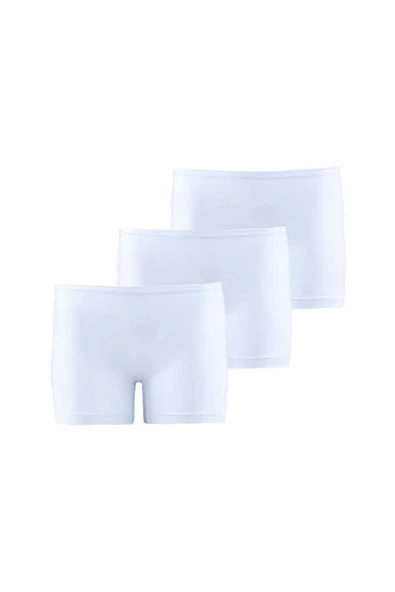 Blackspade Kadın %95 Pamuklu 3'lü Ekonomik Paket Boxer - Resim 4