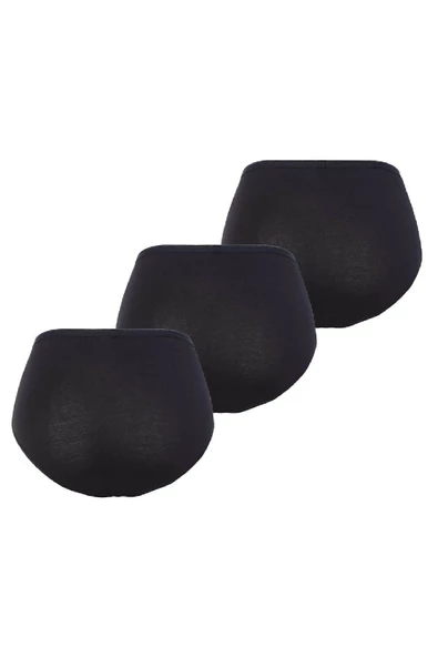 Blackspade Kadın %95 Pamuklu 3'lü Ekonomik Paket Yüksek Bel Külot - Resim 10